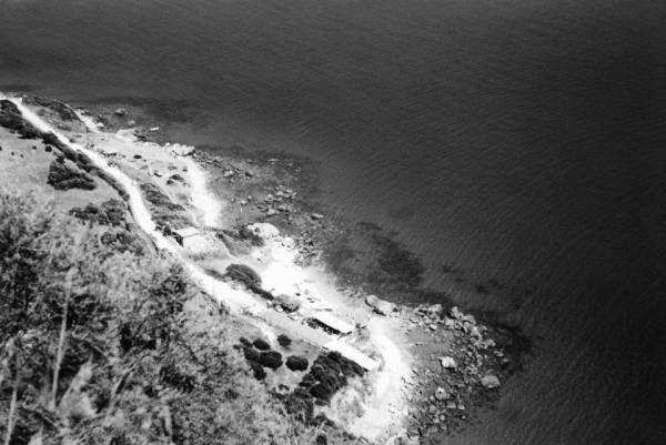 San Felice Circeo - Costa prima della costruzione del porto turistico